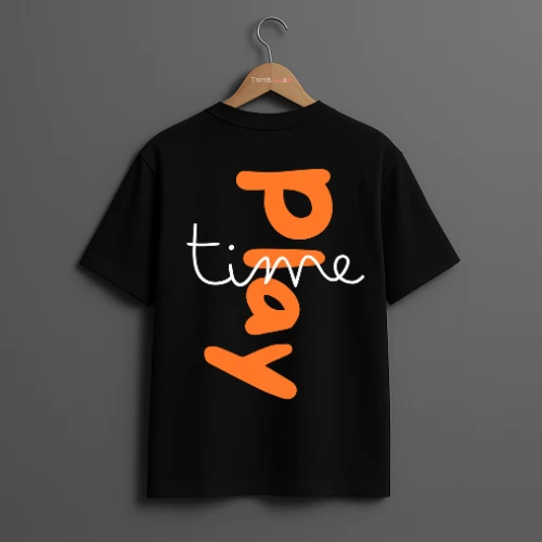 Men’s Drop Shoulder T-shirt - Pay Time Graphic Print