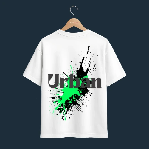 Trendy Luxe Premium Oversized Drop-Shoulder T-Shirt – Urban Edition