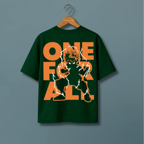 One For All Bakugo Graphic T-Shirt - My Hero Academia Inspired Apparel