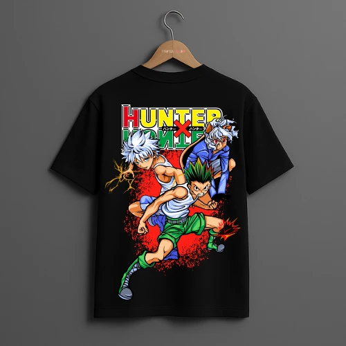 Hunter x Hunter Anime T-Shirt – Gon, Killua & Kurapika Graphic Tee