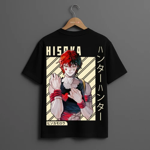 Men's Hisoka Hunter x Hunter Drop Shoulder T-Shirt